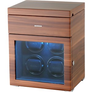 Benson Black Series II 4 Walnut watch winder